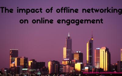 The Impact of Offline Networking on Online Engagement